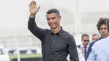 Cristiano Ronaldo arrives for visits the J Village.
16 Jul 2018