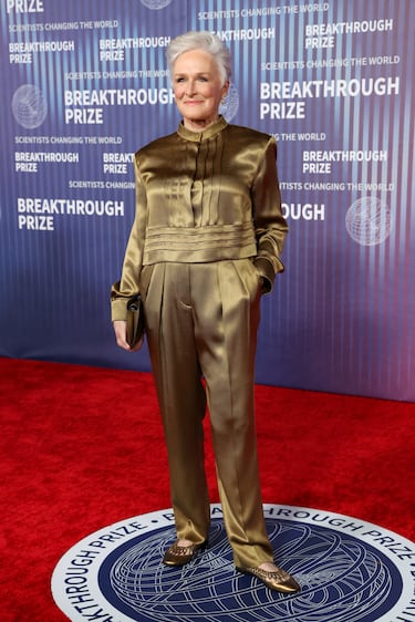 Glenn Close, actriz, productora e intérprete estadounidense.