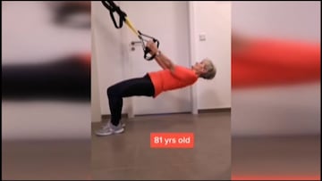 Tiene 81 años y revienta TikTok: ¡la abuela fitness que lleva millones de likes!