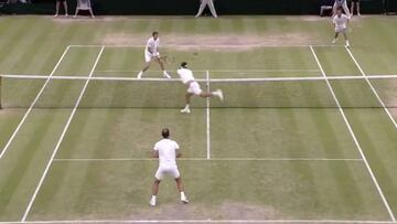 El punto de la gloria: Cabal y Farah campeones de Wimbledon