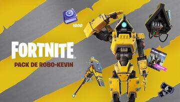 Arte oficial del Pack de Robo-Kevin en Fortnite