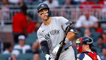 Aaron Judge no ha sido capaz de inyectar potencia a la alineación de los Yankees.