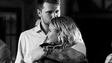 La estrella de los Dallas Mavericks, Luka Doncic, y su novia, la influencer Anamaria Goltes, se han comprometido en el Lago de Bled en Eslovenia.