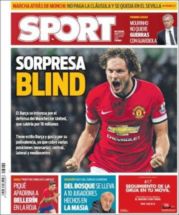 Portadas de la prensa mundial