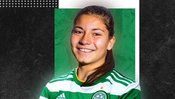Anita Marcos, es nueva jugadora del Celtic Glasgow.