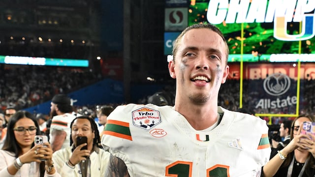 Miami Hurricanes quarterback Carson Beck is one of the highest-paid college athletes in history, with compensation comparable to NFL mid-round picks.