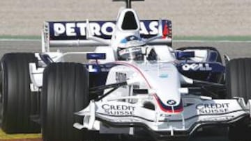 <b>SECRETISMO.</b> La escudería alemana no ha querido desvelar los tiempos realizados por su primer piloto.