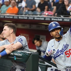 Mookie Betts de Los Angeles Dodgers establece récord de bases en abril
