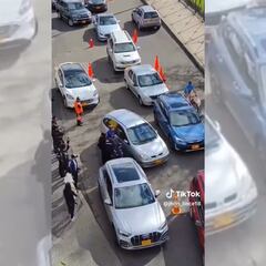 Conductor se descontrola y atropella a persona en el Movistar Arena