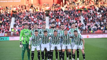 21/02/26 PARTIDO SEGUNDA DIVISION
ALMERIA - CORDOBA
EQUIPO ONCE FORMACION