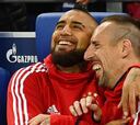 Arturo Vidal invita a Franck Ribéry para ver a Colo Colo en el Monumental: “Me dijo que iba a venir”