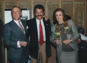 Ruiz-Mateos, David Vidal y Teresa Rivero.