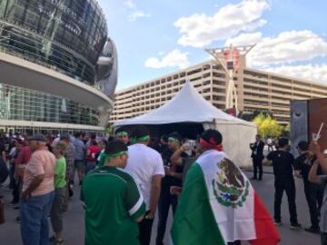 Las imágenes del gran ambiente del Canelo vs Chavez Jr.