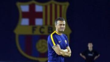 Luis Enrique: "El mercado no me condiciona para poner a Pedro"