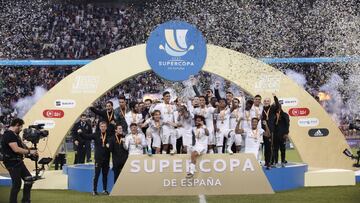 El Real Madrid se llevó el título en 2020, ya disputado en Arabia Saudí, concretamente en Yeda.