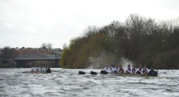 En hombres Cambridge consiguió su objetivo de romper la racha de tres victorias consecutivas de Oxford.