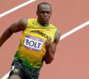 Usain Bolt y Yohan Blake, derrotados en 400 metros