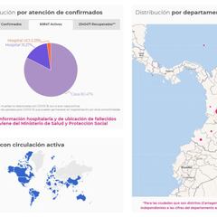 Mapa de casos y muertes por coronavirus por departamentos en Colombia: hoy, 7 de abril