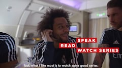Watch: Ramos' reaction to Marcelo saying he likes to read