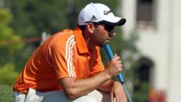 El ex futbolista Yorke, ''caddie'' de Sergio García