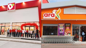 Atentas Tiendas D1 y Ara: el supermercado tradicional colombiano que está ganando terreno a los bajo coste