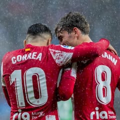 Nuevo tridente ante Osasuna: Griezmann, Correa y Carrasco