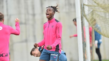 Lezama: Sancet, Muniain y Nico Williams se apuntan a la cita ante el Sevilla