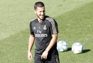 El Real Madrid se entrena antes del estreno en Vigo