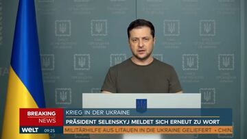 La intérprete que llora al traducir el discurso de Zelenski da la vuelta al mundo