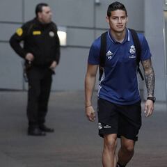 Las opciones que tendría en ataque el Atlético con James
