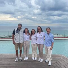 La ‘familia’ del Sail Team BCN femenino en Barcelona