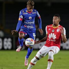 Un golazo de Omar acerca al líder Santa Fe a los playoffs