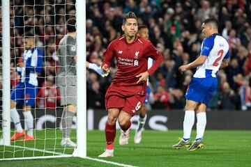 Los cuartos de final volvieron a enfrentar al Liverpool con el Oporto. Ya se habían enfrentado la temporada anterior con un auténtico recital del conjunto red en Do Dragao que traía muy buenos recuerdos a los de Klopp. En la ida el resultado fue 2-0 con goles de Keita y Firmino que dejaron muy encarrilada la eliminatoria.