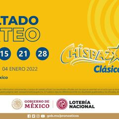 Resultados Lotería Nacional Chispazo hoy: ganadores y números premiados | 4 de enero