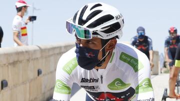 Egan Bernal en la Vuelta a España 2021