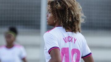 Vicky López, del Madrid CFF.
