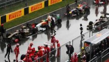 <b>CARRERA DE CUATRO HORAS. </b>Fue lo que duró la prueba contando las más de dos horas que estuvo parada por la intensa lluvia.