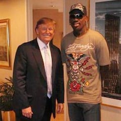 Rodman, de amigo de Kim Jong Un a apoyar a Donald Trump