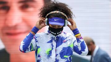 Naomi Osaka, en el US Open.