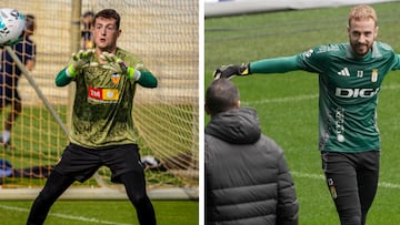 Agirrezabala y Aarón.