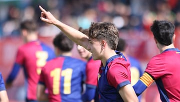 Juan Hernández, MVP de la final de la Copa del Rey Juvenil.