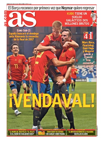 Las portadas de AS de junio