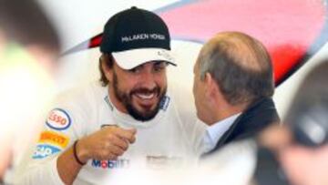 Alonso se muestra optimista.