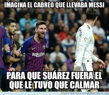 Ramos, protagonista de los memes del Clásico de LaLiga