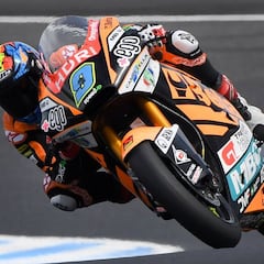 Pole de Navarro con Álex Márquez a por el título, sexto