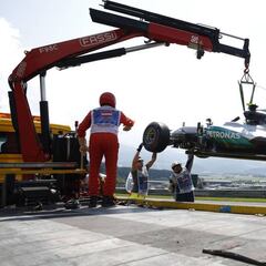 Sainz cambia motor y Rosberg, sancionado con 5 posiciones