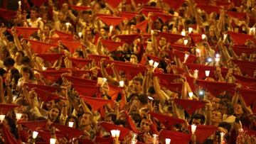 El cierre de San Fermín entonando el 'Pobre de mí'