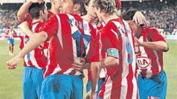 <b>ALEGRÍAS. </b>La plantilla quiere darle muchas alegrías a la afición rojiblanca.