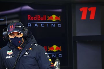 Sergio Pérez, en Silverstone.