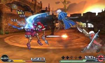 Captura de pantalla - Project X Zone 2 (3DS)